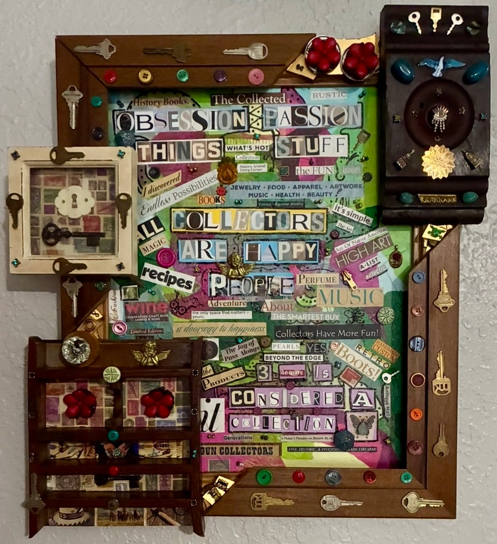 "Collections" - 3D Assemblage