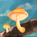Firecap on the Log