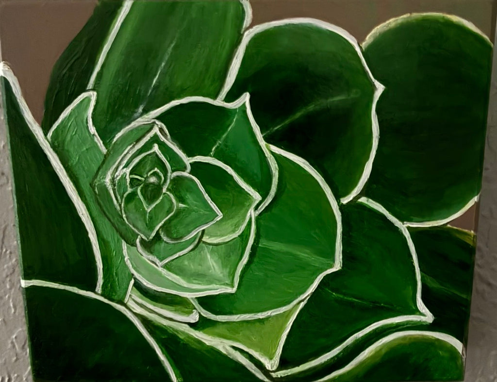 Succulent Series: Complete Set of 6 Original Paintings